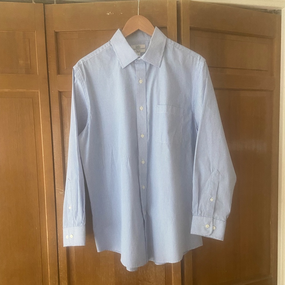 NWOT CROFT & BARROW Mens Dress Shirt Large